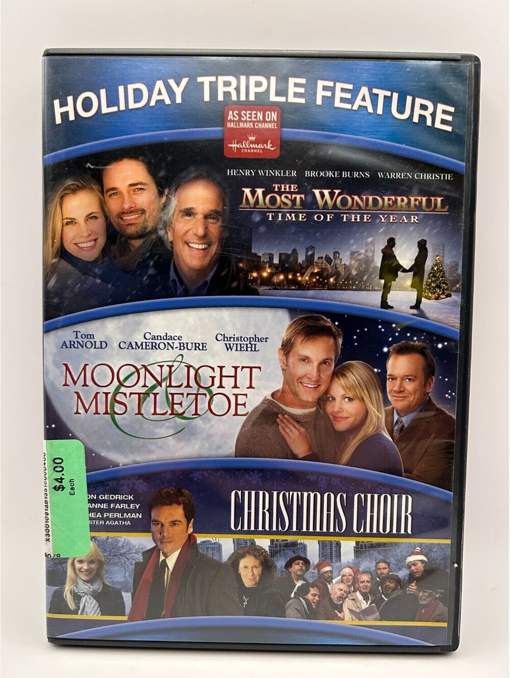 Hallmark Channel Holiday Triple Feature DVD